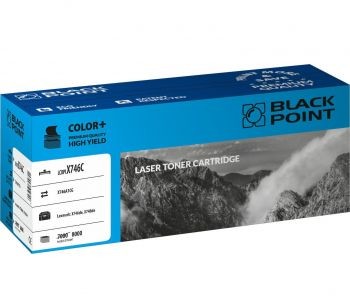 Фото - Картридж Black Point [LCBPLX746C] Toner  Color  cyan (Lexmark C746A2CG / X746A1CG)