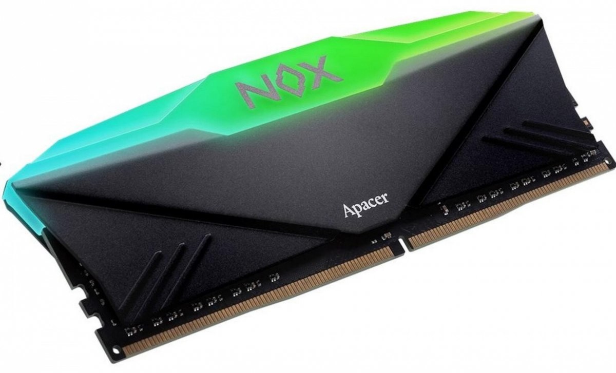 Apacer Pamięć DDR4 NOX RGB 8GB (1x8GB) 3200MHz CL16 1,35V AH4U08G32C28YNBAA-1