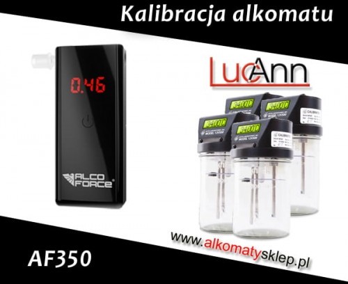 AlcoForce Kalibracja alkomatu AF350 Kalibracja AF-350