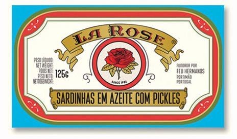 La rose Portugalskie sardynki w oliwie z oliwek z piklami 125g La Rose 442-uniw