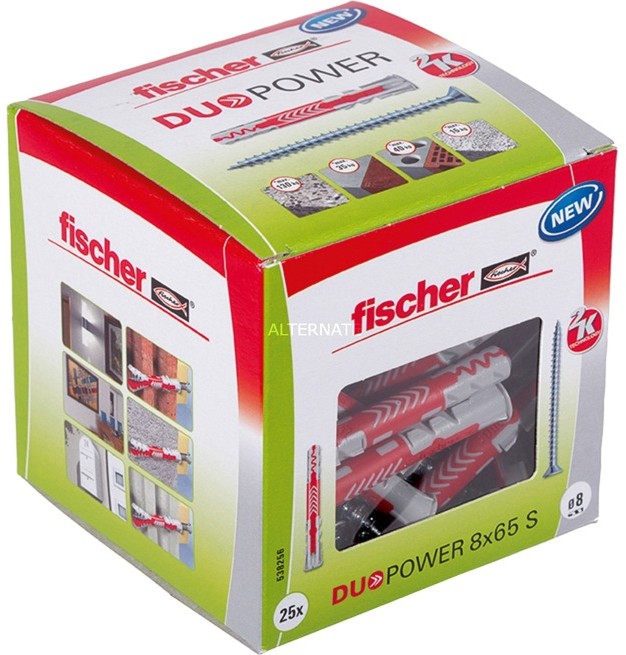 Fischer DUOPOWER 8x65 S LD, Dowel