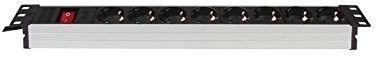 Perel ebp08pdu-G 8-krotnie PDU listwy gniazd do kabla 19