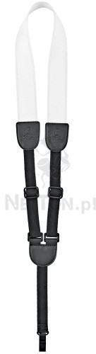 ORTEGA OUSHK-WH Nylonwy pasek na ukulele krawat 17EB-2880A