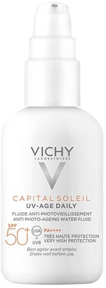 Vichy LOréal Capital Soleil SPF50+ UV-AGE DAILY fluid przeciw fotostarzeniu się skóry 40ml