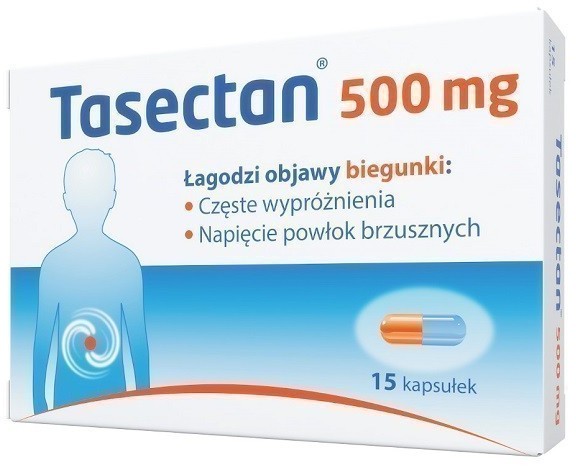 Tasectan 500 mg 15 Kapsułek