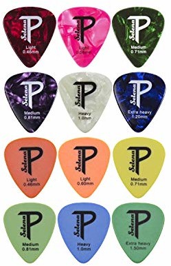 Perri's Leathers Perri's Leathers LP12-SPV1 The Hope Collection Variety Pick Pack, wielokolorowe LP12-SPV1