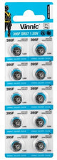 Vinnic 10 x bateria srebrowa mini 395 / 399 / SR927SW / SR57 / G7 VIN13