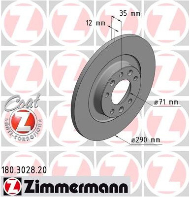Zimmermann (OTTO GMBH) (OTTO GMBH) 180.3028.20 180.3028.20