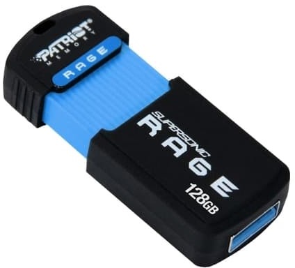 Patriot RAGE LITE 120 MB/s 128GB USB 3.2 czarny