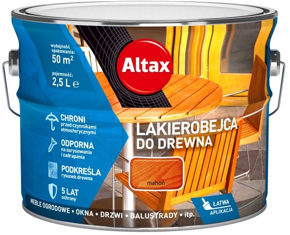 Altax Lakierobejca Do Drewna Mahoń 2,5 L (ALLBMA2)