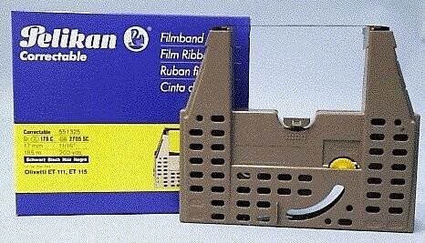 Pelikan zapewnia z taśmą barwiącą Epson HX 20 Nylon Re-Inking, 4 MM X 0.20 m, czarny 551309