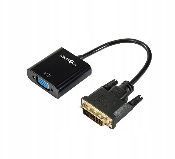 Adapter DVI-D - D-sub (vga) Reinston EDV005 Czarny