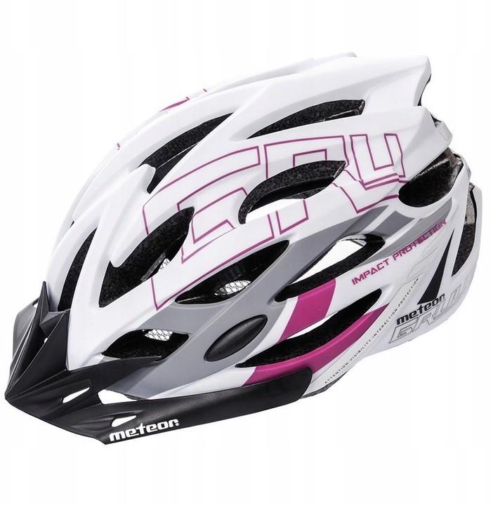 Modi Rowerowy Meteor Gruver S 52-56 cm white/grey/