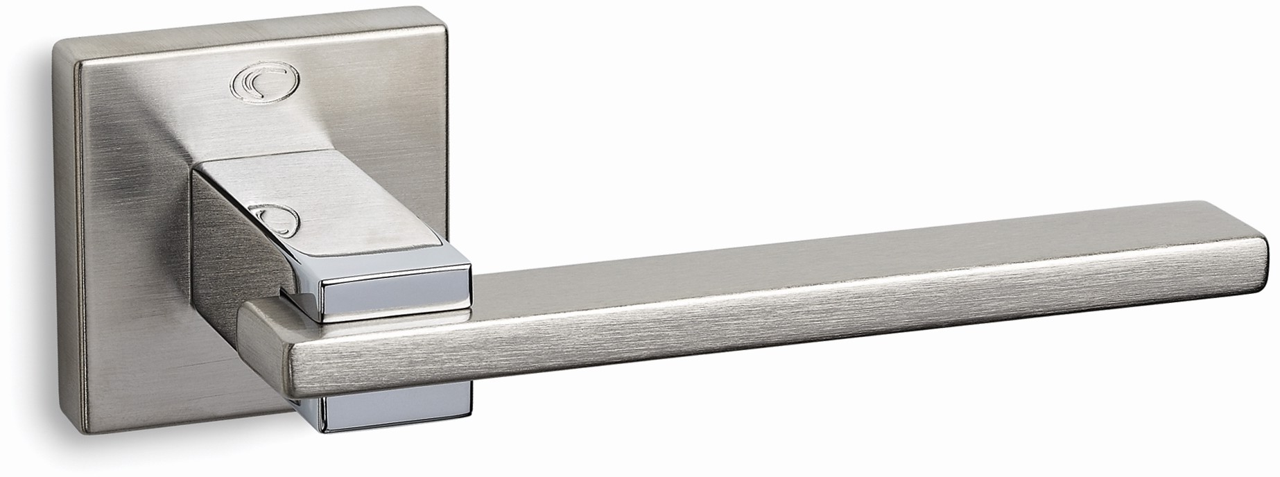Convex KLAMKA 745 NA ROZECIE KWADRATOWEJ NIKIEL SATYNA/CHROM 15-098