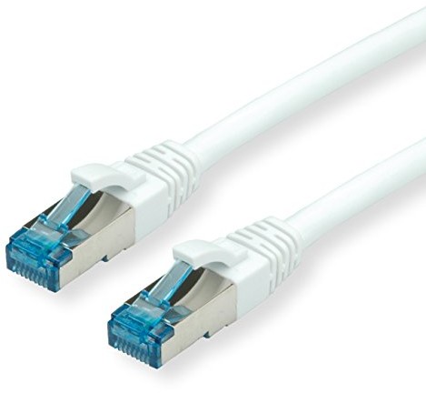 Zdjęcia - Drut i kabel Value Patchcable - RJ-45- 2m - SFTP, PiMF - CAT 6a - bezhalogenowy - biały