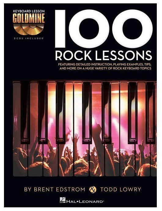 Hal Leonard Hal Leonard Keyboard Lesson Goldmine: 100 Rock Lessons