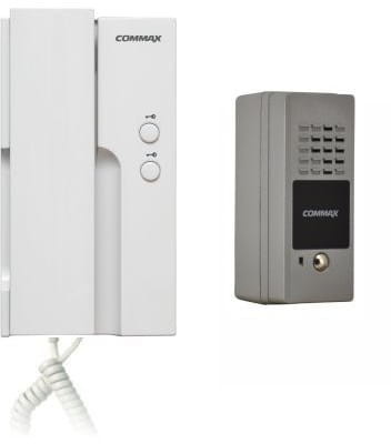 COMMAX DP-2HPR(DC)/DR-2PN Zestaw domofonowy jednoabonentowy