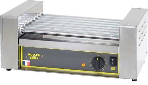 Stalgast Rolkowy podgrzewacz do parówek 0,9 kw, 7 rolek Roller grill / 777301
