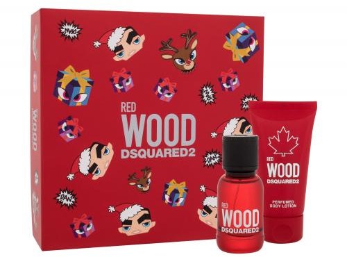 Dsquared2 Dsquared2 Red Wood zestaw EDT 30 ml + mleczko do ciała 50 ml dla kobiet
