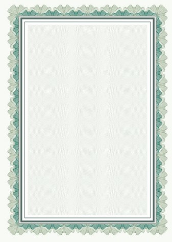 Galeria Papieru Dyplom Falbala Zielony 170g/m2