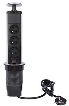 Perel ebp03l 3-stopniowa system-gniazdko Wieża-zraszaczami Bar-ze stykiem ochronnym (francuski)