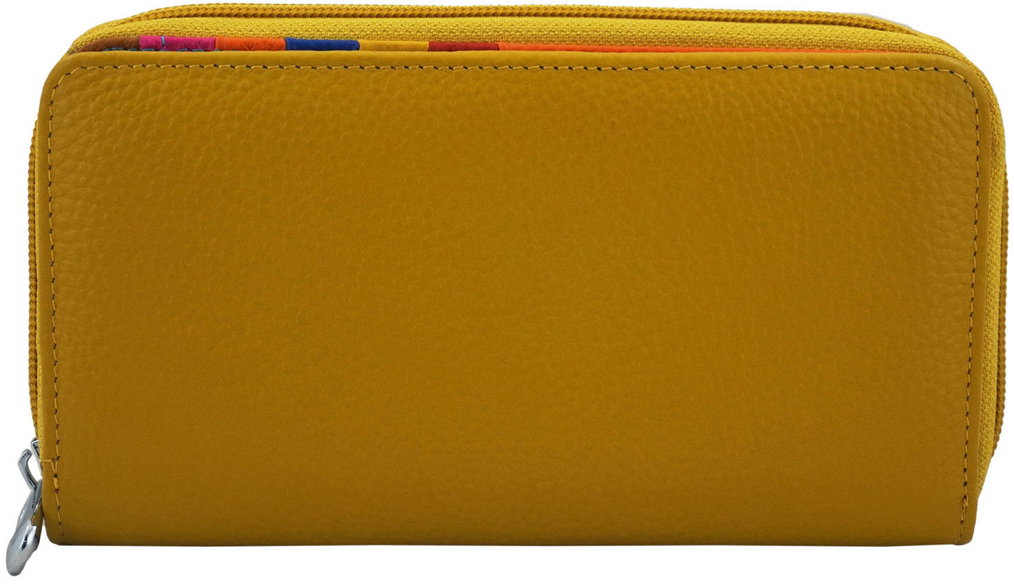 Barberini's Antykradzieżowy portfel z ochroną RFID - Żółty ciemny D-8601-43