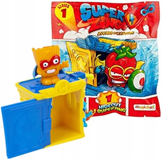 Super Zings Seria 1 Figurka I Kryjówka Saszetka