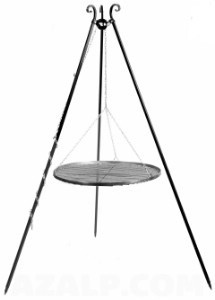 Farmcook Patelnia ogniskowa 56 cm na trójnogu Viking