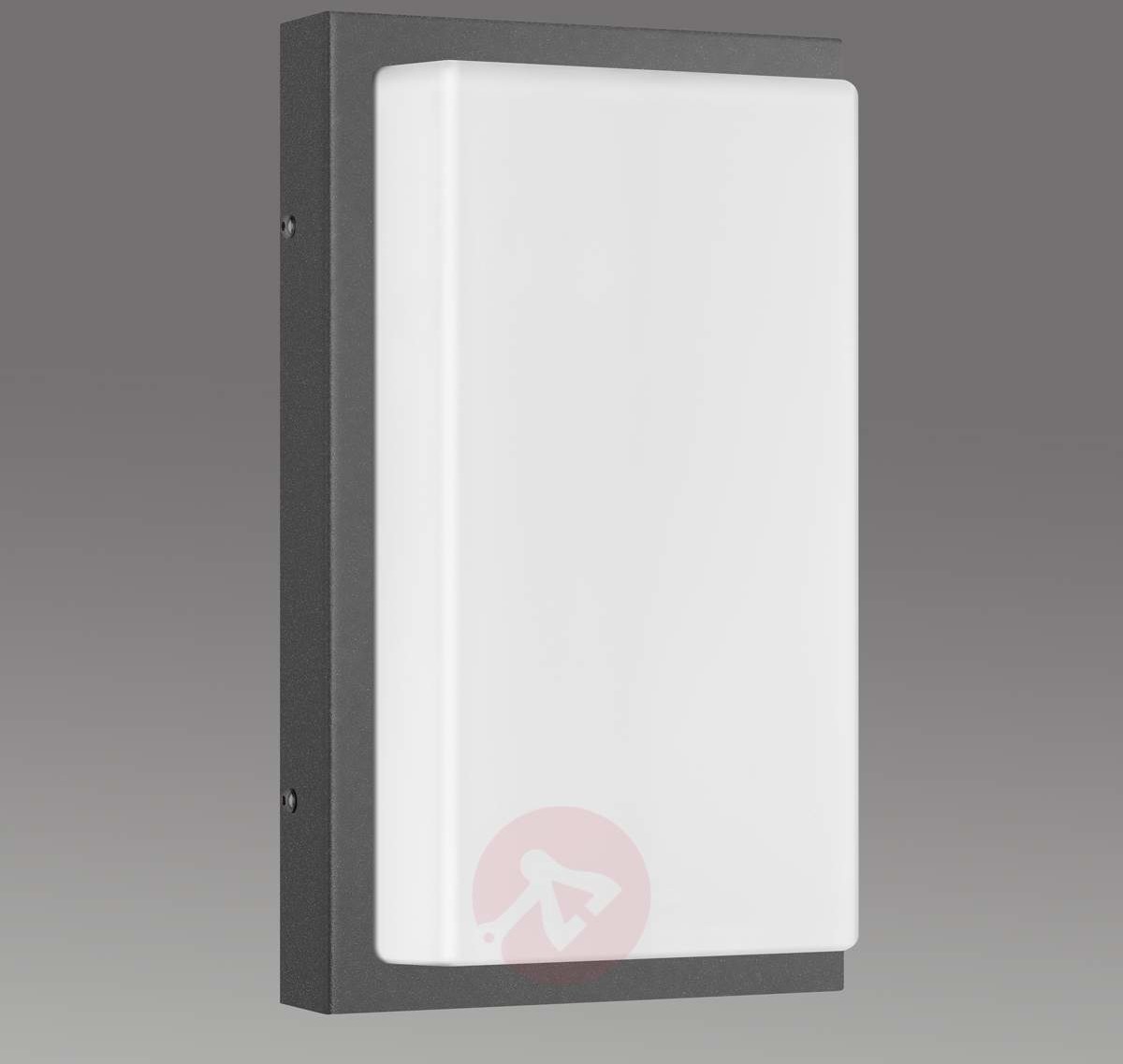 LCD Prostokątny kinkiet zewnętrzny Babett