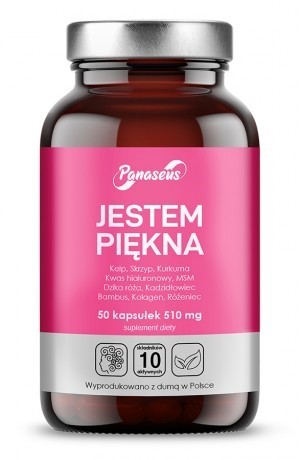 YANGO Panaseus Jestem Piękna 510 mg 50 kapsułek