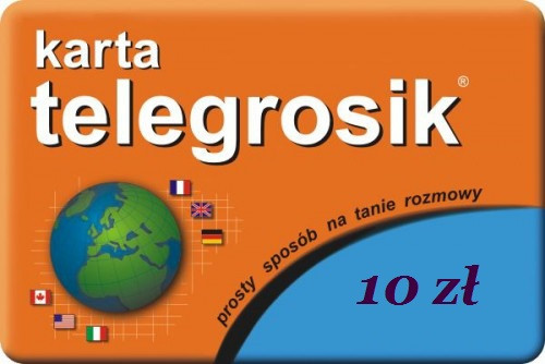 Telegrosik Doładowanie Telegrosik 10 zł