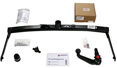 Westfalia 321823900113 zdejmowany hak holowniczy ze elektrycznym systemem zwalniania kuli 321823900113