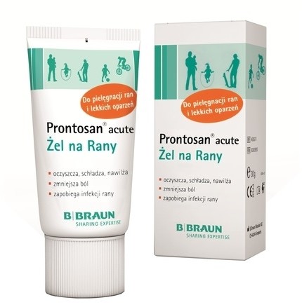 BRAUN & Prontosan acute Żel na rany 0,1 % 30 g Długi termin ważności! 9075699