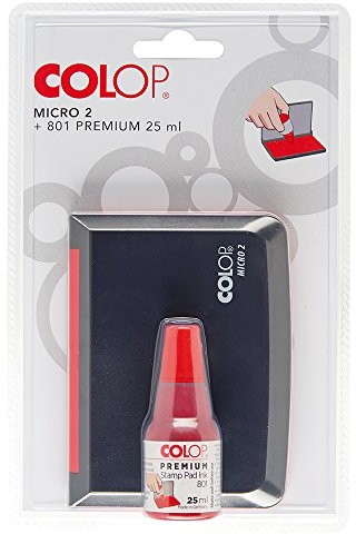 Colop poduszka do stempli Micro 2 i kolorze Premium 801, czerwony 151306