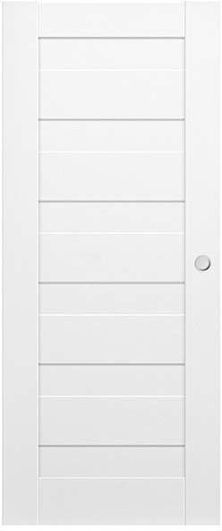 Drzwi pełne przesuwne Trame 90 białe SMOS000281