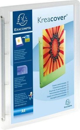 Staples Segregator Staples exacompta prezentacyjny a4 pp 4d/15mm grzbiet przezroczysty [fr] EXC440 EXC440