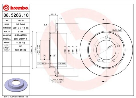 BREMBO 08.5266.10