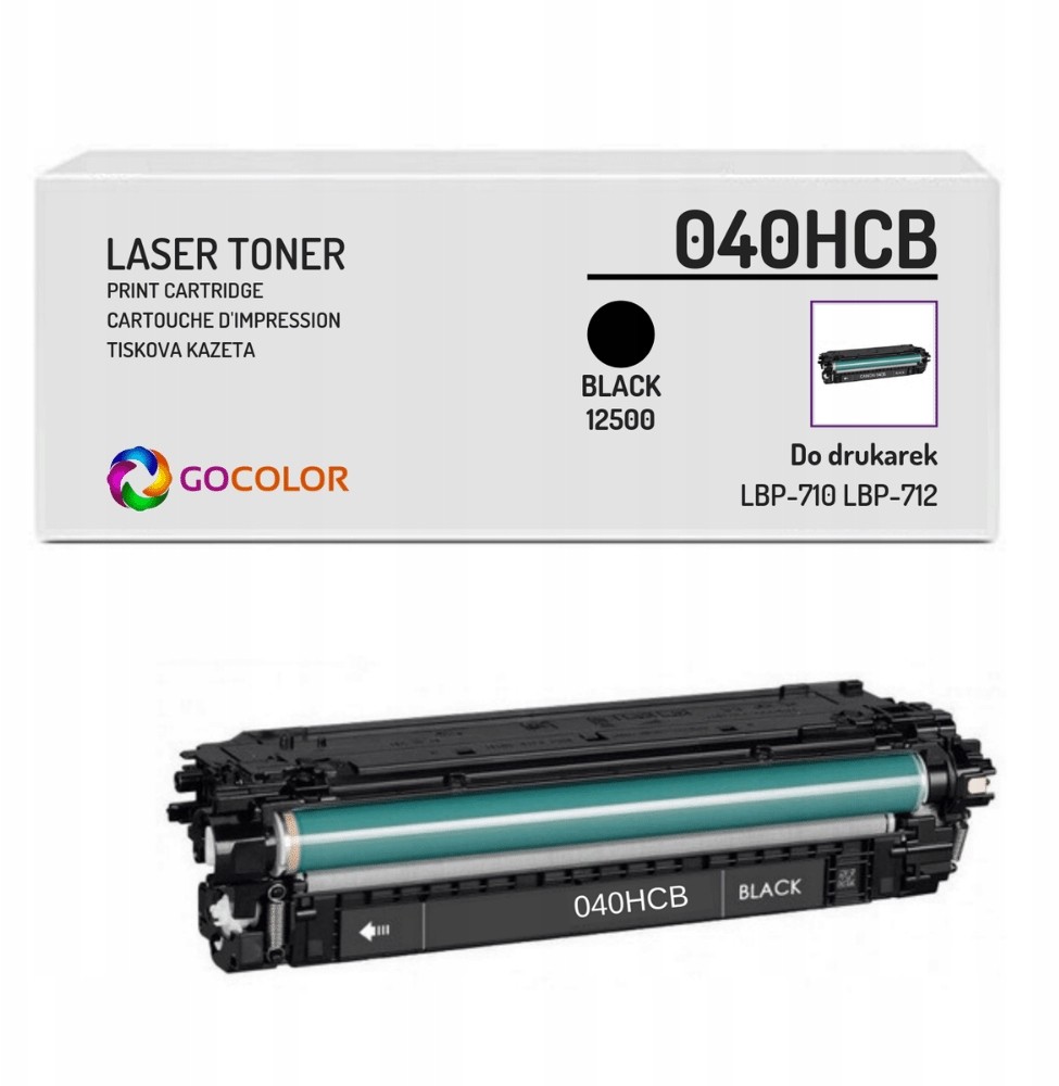 Zamienny z Canon toner 040H Bk I-Sensys LBP-712Cdn