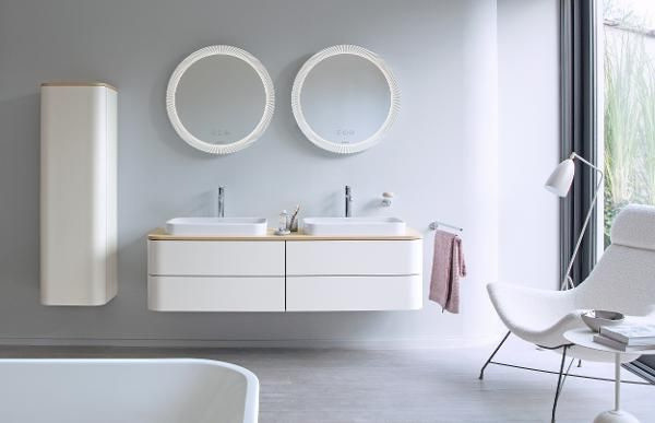 Duravit Happy D.2 Plus 40x40 cm biała z powłoką WonderGliss 23594000001