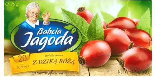 Babcia Jagoda MOKATE Herbata dzika róża EX'20 2g