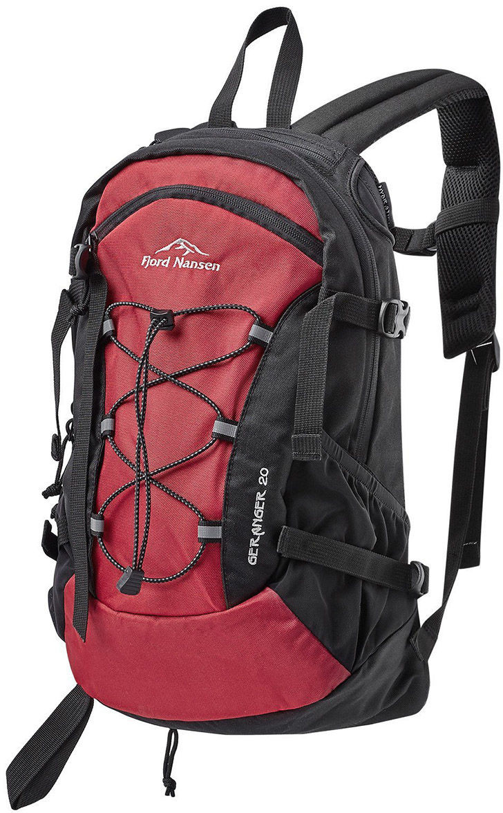 Fjord Nansen Plecak Geranger Solid 20 l Red/Black (35654) FN 35654