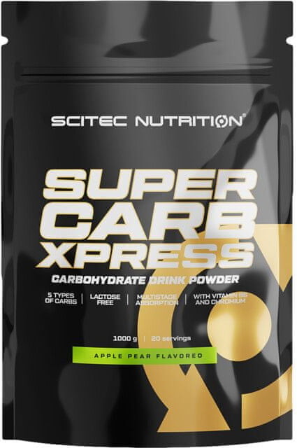 Scitec Nutrition SuperCarb Xpress 1000 g jabłko gruszka