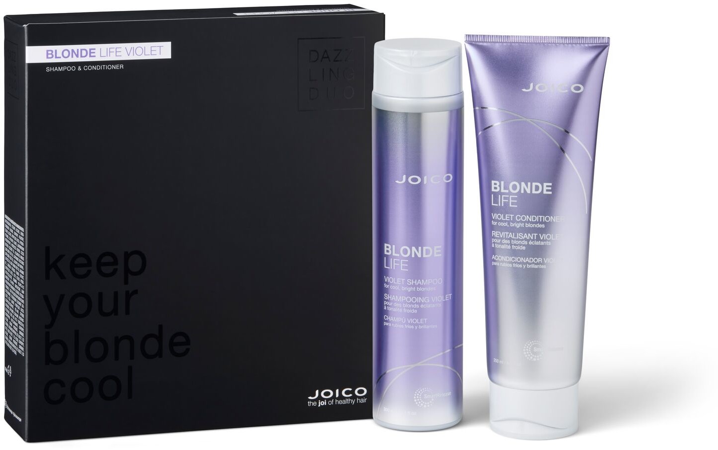 Joico ZESTAW BLONDE LIFE VIOLET SZAMPON+ ODŻYWKA