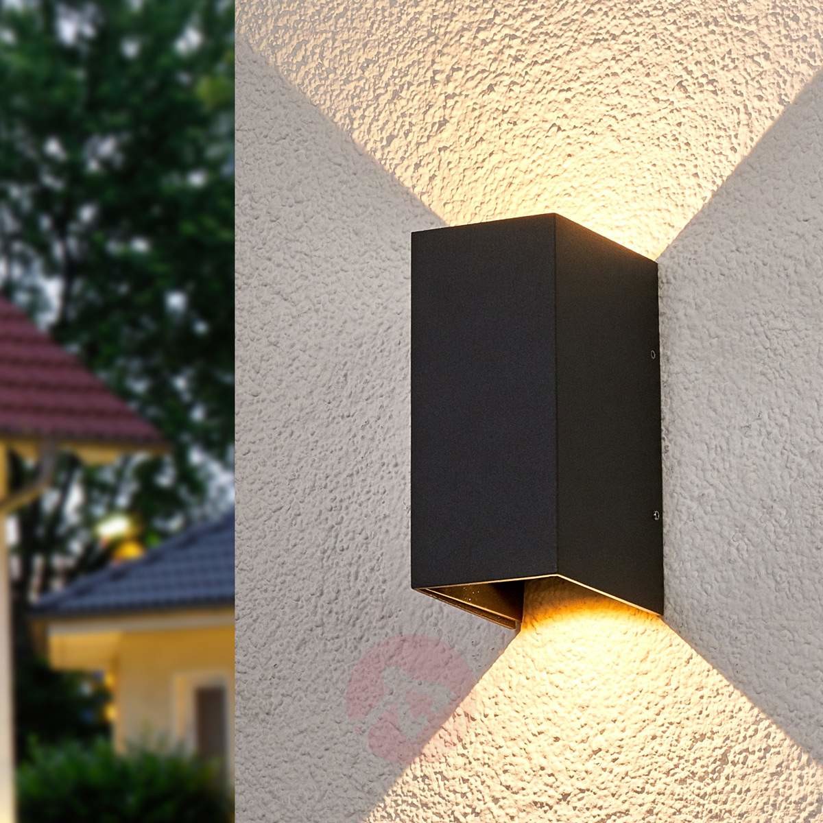 Lampenwelt Dwustronnie świecąca LED KIMIAN
