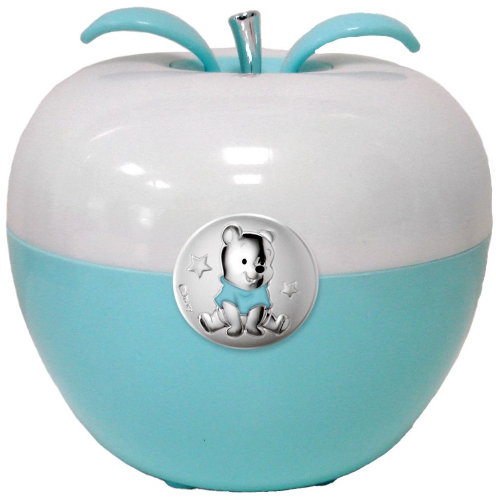 valenti Lampka jabłuszko Kubuś Puchatek | Rozmiar: H 11 Fi 12 cm | Kolor: Niebieski | SKU: VD328C