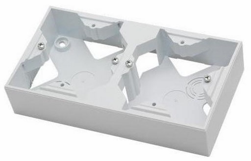 Ospel Puszka podwójna Impresja natynkowa biała