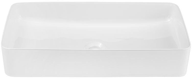 Comad Slim 2 White 61 Umywalka nablatowa 61x34 cm biała UM-6275WHITE