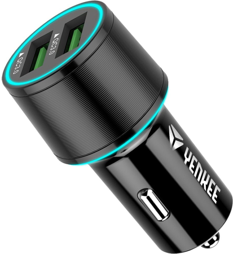 YENKEE ładowarka samochodowa YAC 2136 USB QC 3,0 # z wartością produktów powyżej 89zł!