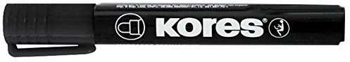 Kores m20950 Permanent Marker o 3  5 MM klinowatym czubkiem, czarna M20950