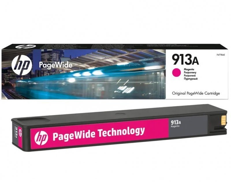 HP HP Tusz nr 913A F6T78AE Magenta 3K
